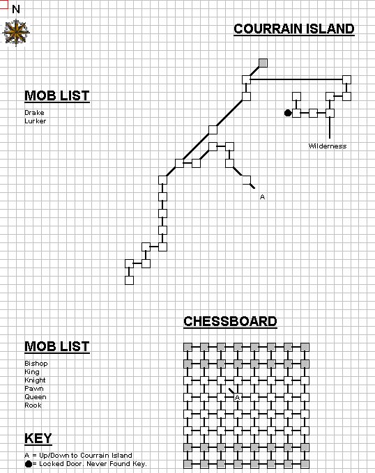 Courrain Island/The Animated Chessboard Map