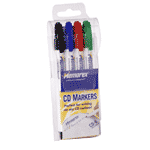 Memorex 4-Pack CD Markers