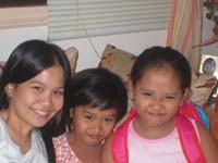 the twin sisters, jen-jen and tin-tin (my cousins)