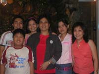 my family with dre and his mom.