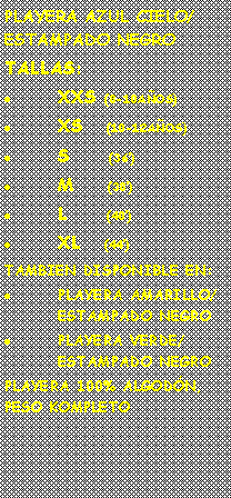 Cuadro de texto: PLAYERA AZUL CIELO/ESTAMPADO NEGROTALLAS:XXS (8-10AOS)XS   (10-12AOS)S     (36)M      (38)L     (40)  XL   (44)TAMBIEN DISPONIBLE EN:PLAYERA AMARILLO/ESTAMPADO NEGROPLAYERA VERDE/ESTAMPADO NEGROPLAYERA 100% ALGODN, PESO KOMPLETO