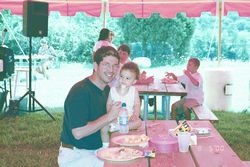 Avi Lichtash & his daughter