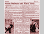 article in "Dancing´" Magazine, April 2001