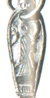 Carving showing Valkyrie with drinking horn