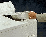 Whirlpools Easy Clean 100 (Lint Storage) Lint Handling System for Clothes Dryers