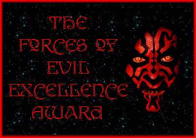 The Forces of Evil Excellence Award