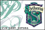 I'm in Slytherin!