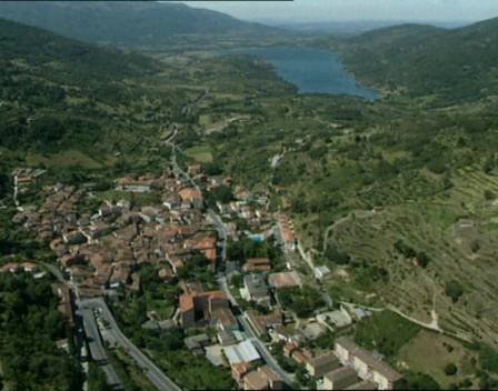 Vista aérea de Baños de Montemayor.