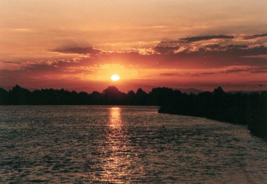 Sunset at Palo Alto, California by Kathy Harper