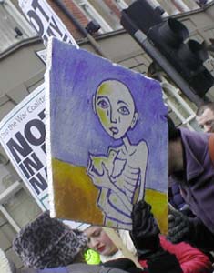 anti-war march, 15/02/2003, London