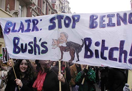 anti-war march, 15/02/2003, London