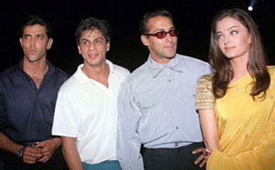 Salman, Hrithik, Ash, and Shah Rukh