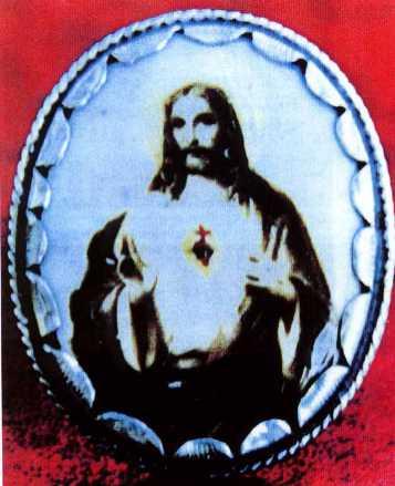 A ring with the image of Jesus Christ