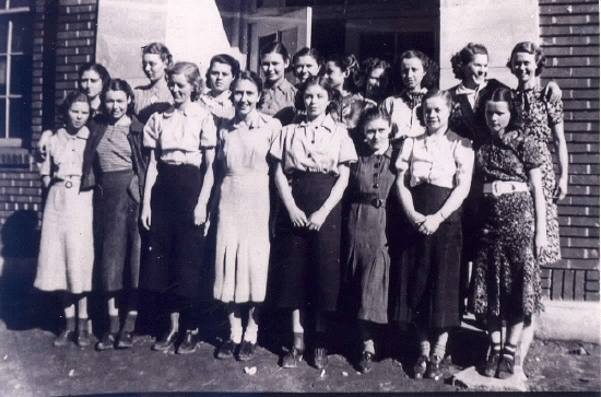 Home Economics Class 1937