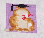Clever with no backstitching: 4 hours work to go