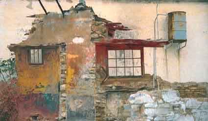 decayed in ochre