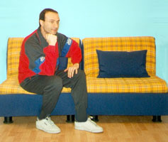 at home....jumper dilemma concentration....