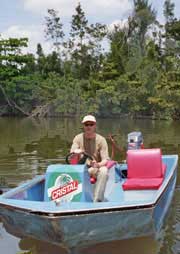 ...ready for sail  at a lake near Cienfuegos
