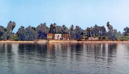 Middle Nile river - Egypt