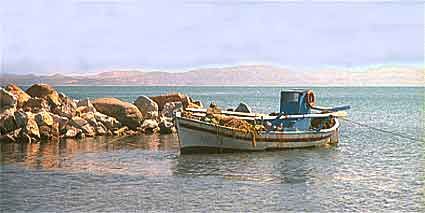 in port