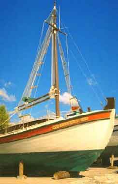 prow + mast