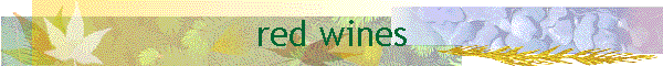 red wines