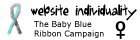 Baby blue ribbin