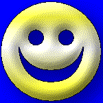 GIF Happy Blue Background