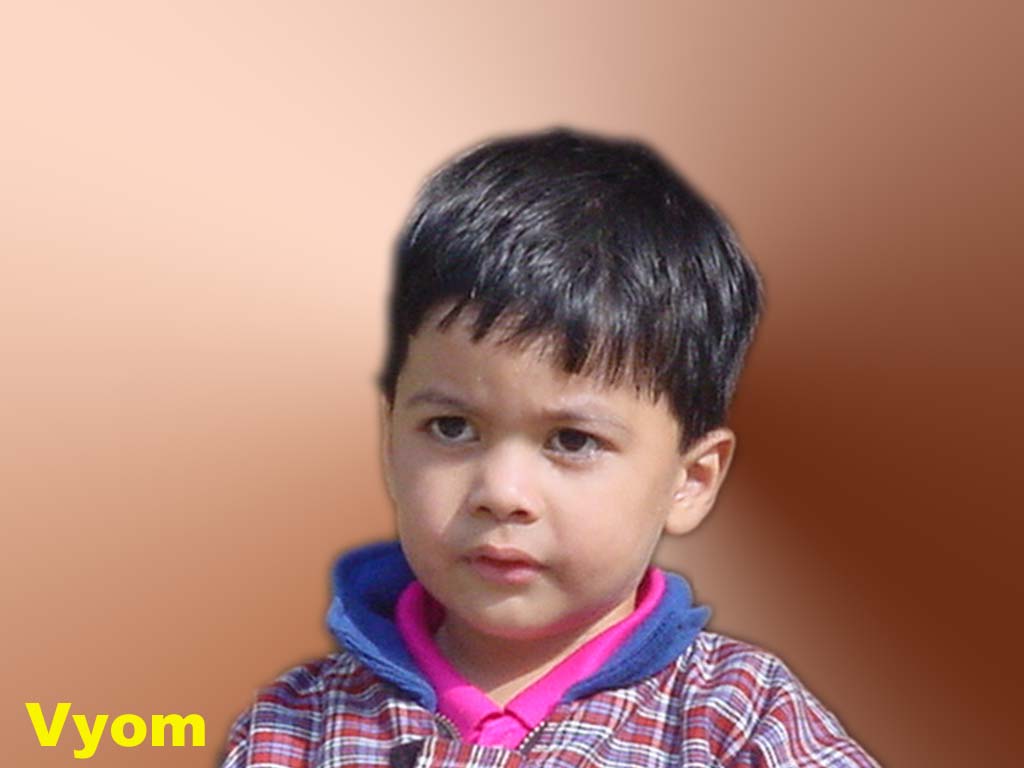 My son Vyom