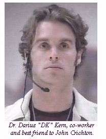 ><p>

Crichton completed two space shuttle missions, gathering data that
would eventually translate to the Farscape Project, headed by his
co-theorist and childhood friend. 