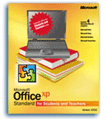 Office XP Standard for Students and Teachers box