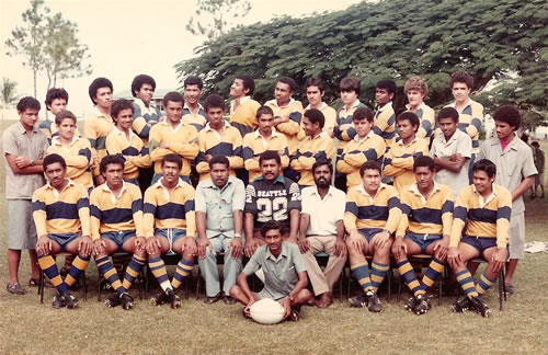 1985 under 19 rugby team