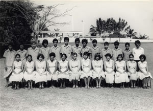 A 1970's Suva Grammar class