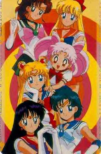 The Inner Senshi and ChibiUsa