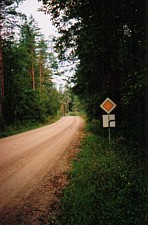Weg langs "De Harmonie"