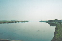 Wiszla vanaf de brug