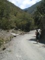Fin de la carretera asfaltada
