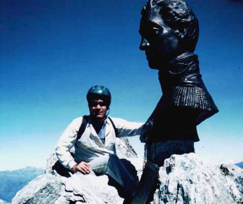 En la cima del Pico Bolvar