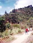 Camino superior a Quebrada Quintero - Mirando al oeste
