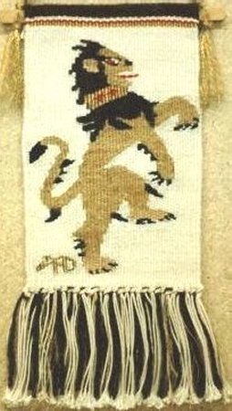 Heraldic lion