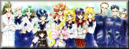 All Sailor Senshi from Sailormoon SailorStars