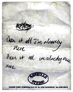 Already There - Original Text