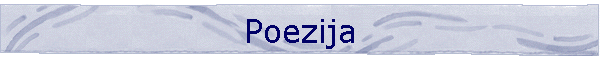 Poezija