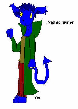 Nightcrawler from X-men