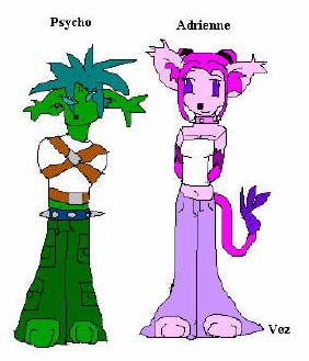 Psycho and Addrienne
