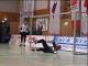 Pech fr VfB-Keeper Frank Schne, als dieser Ball noch ins Tor prallt!
