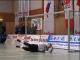 Viktoria Plzen Keeper Michal Silhavy hlt den Ball...