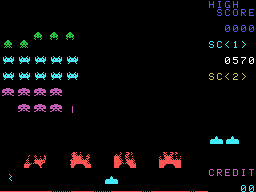 Space Invaders Color