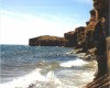 Cliffs of Etang du Nord near the lighthouse