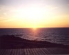 Sunset near the lighthouse